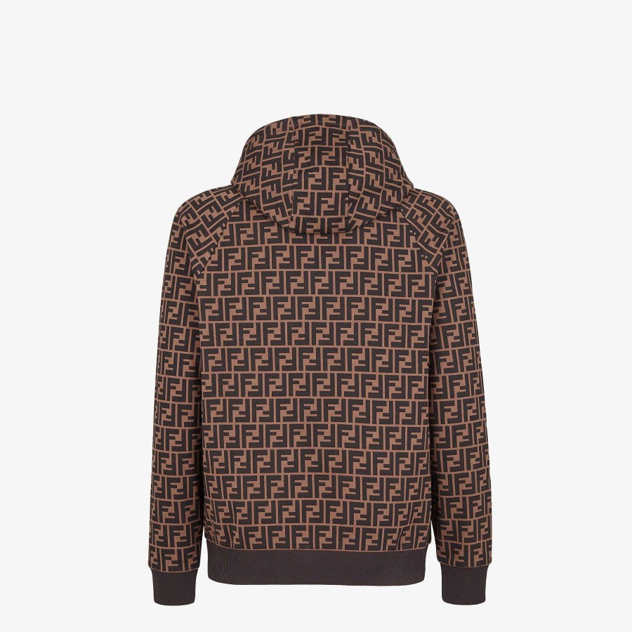 Men Fendi Sweatshirts | Sweatshirt Brown