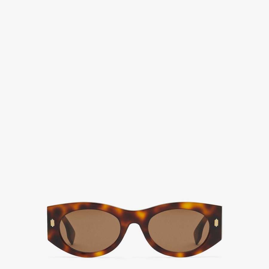 Women Fendi Sunglasses | Fendi Roma Brown