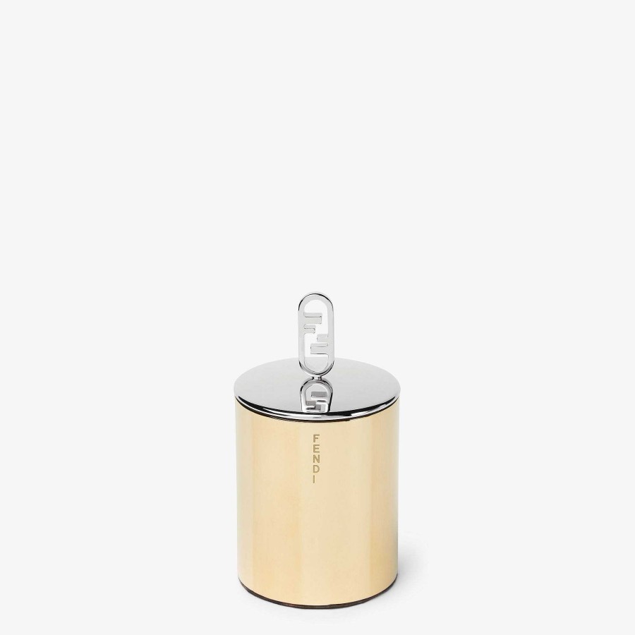 Home Decor & Lifestyle Fendi | Fendi O'Lock Candle Gold